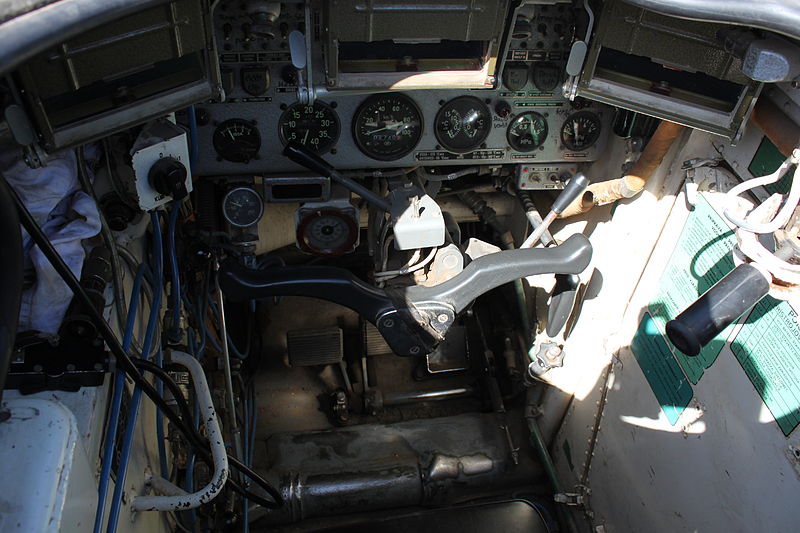 BMP1 Driver cabin overview