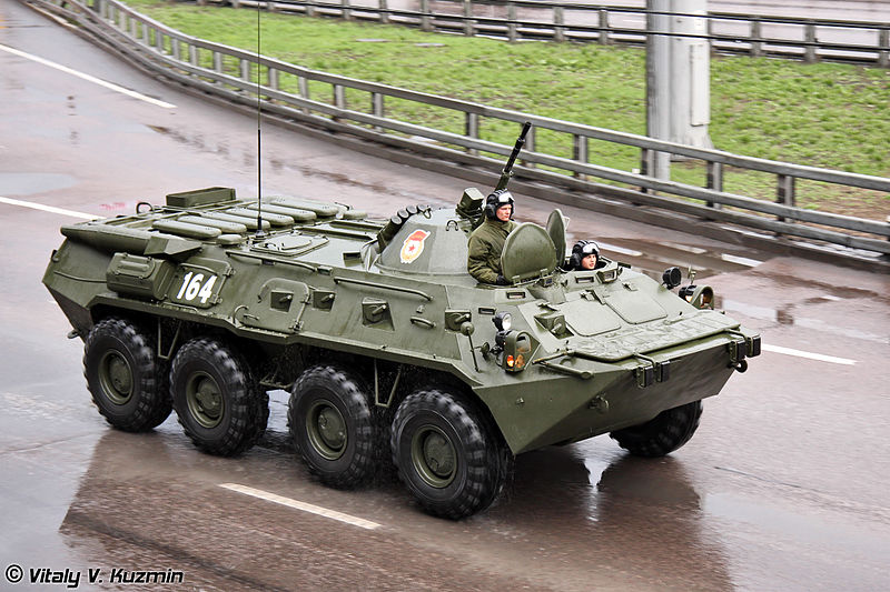 BTR-80 at the 2011 Victory Day Parade
