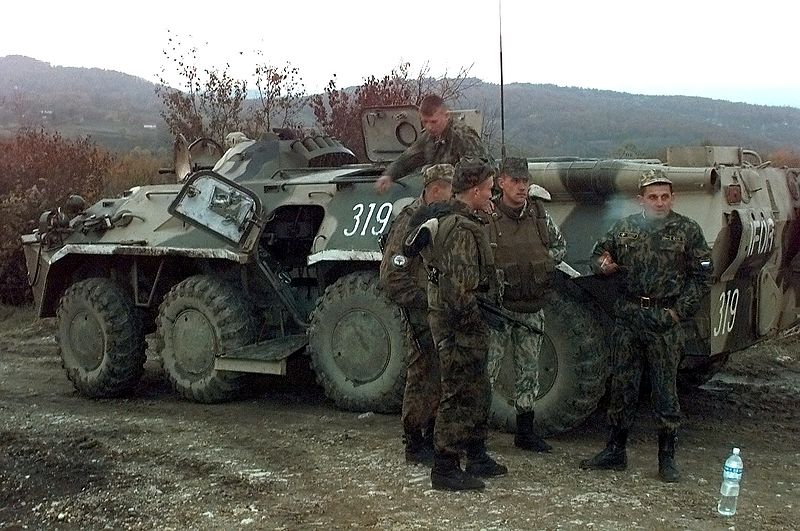 Russian Army Bosnia 1996