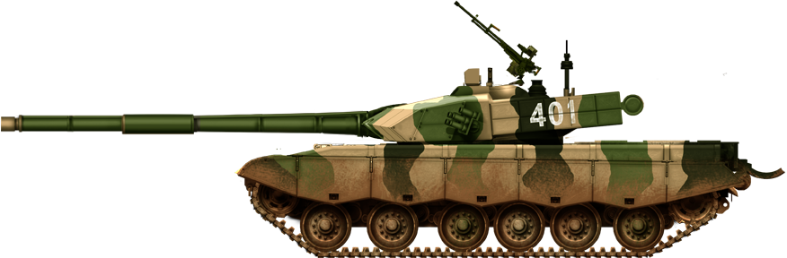 Type 96G in maneuvrers