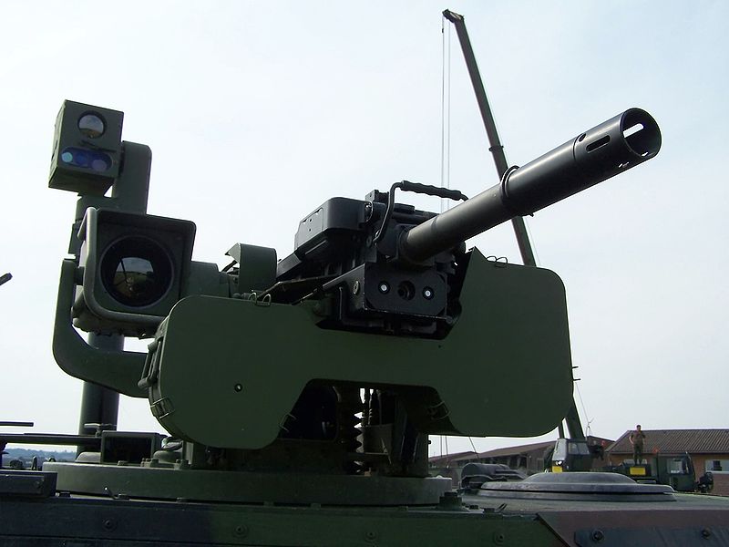 Fennek's GMG 40 mm grenade launcher system