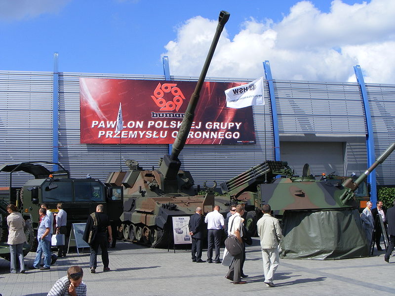 Krab howitzer at MSPO 08