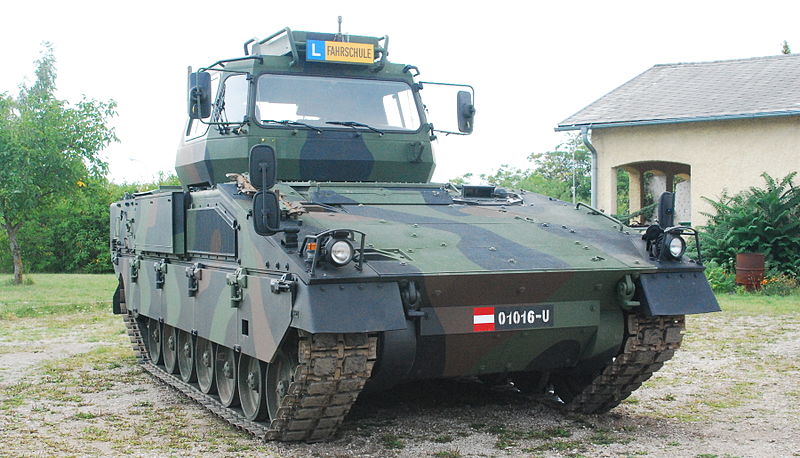 Austrian driver training vehicle based on the ASCOD