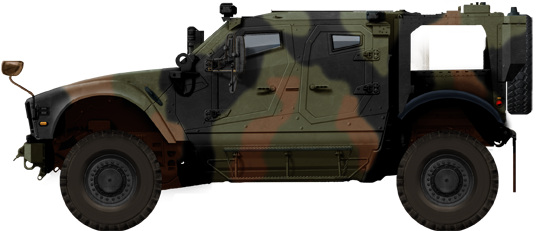 MAT-V in NATO camouflage