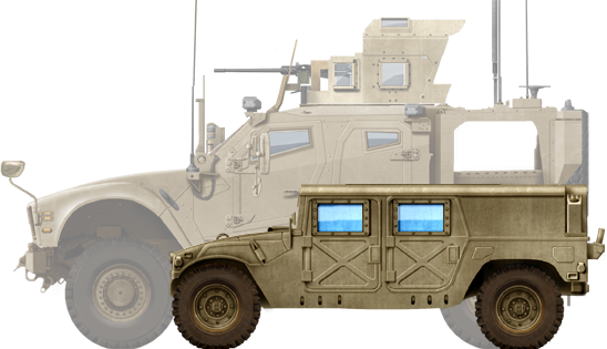 Oshkosh M-ATV mine protected vehicle (2009)