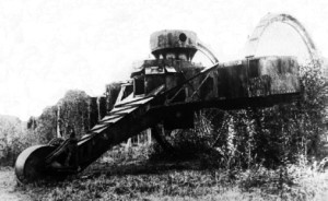 Rear view of the Tsar tank prototype - Photo: As taken from foto-history.livejournal.com