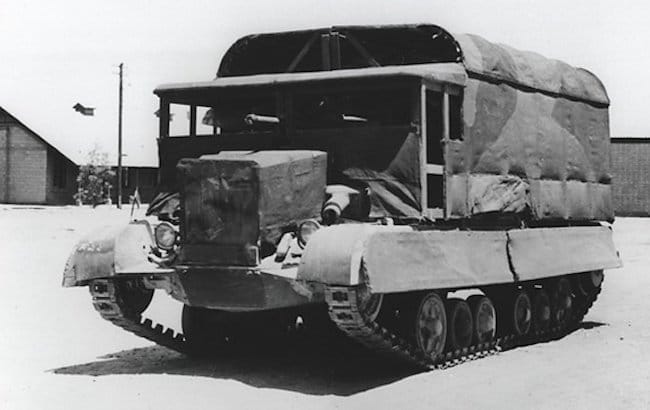 Op Bertrum A9 Cruiser MkI tank
