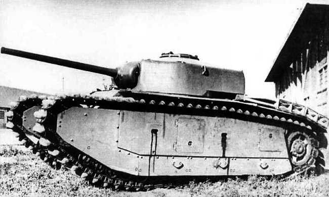 ARL-44 with prototype turret.