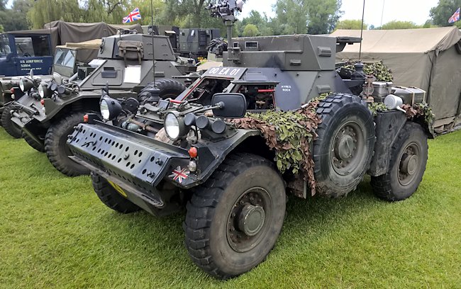 Mk.1/2 Daimler Ferret Armoured car with fixed turret. Frontal turret armour increased to 32mm