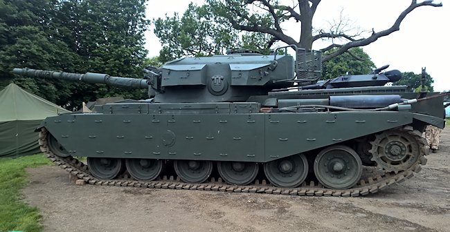 Mk.13 Centurion tank used by the British Army Royal Engineers now restored to working condition by Armourgeddon in the UK