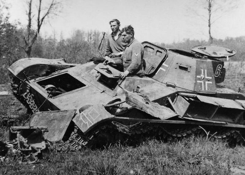 A knocked out T-60 in Wehrmacht service.