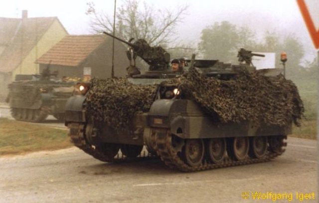 Canadian M113 Lynx of the 4th Mechanized Brigade, 1986 - Credits: Wolfgang Igert