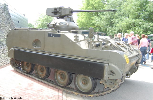 A Dutch M113 C&V with the Oerlikon turret