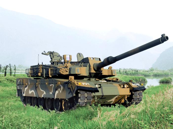 K2 black Panther south Korean MBT (2014)