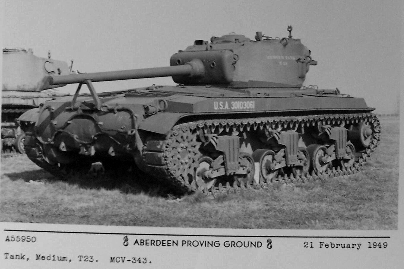 The T23 production tank (1944)
