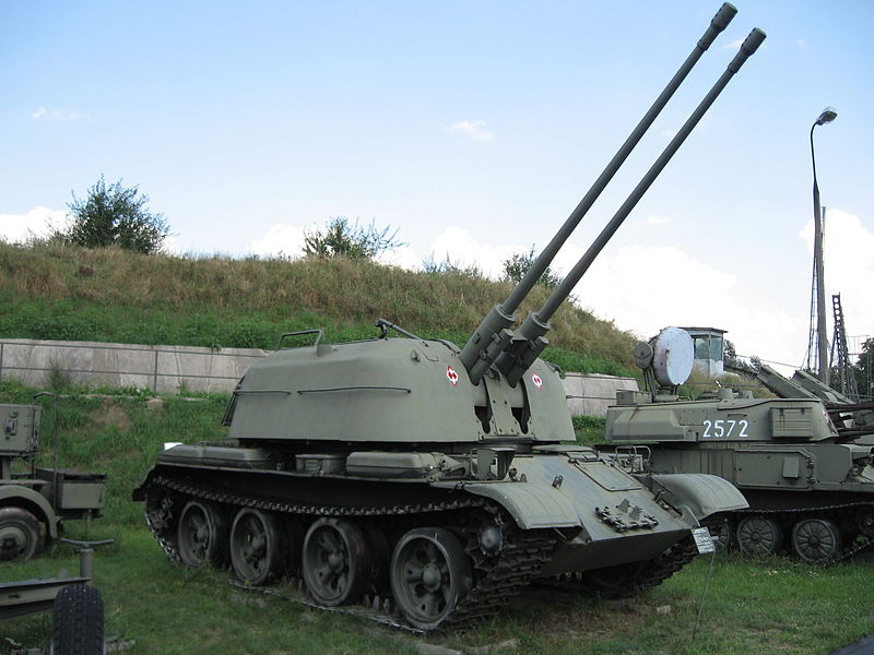 ZSU-57-2_SPAAG_at_the_Muzeum_Polskiej_Techniki_Wojskowej_in_Warsaw