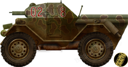 Pz.Sp.Wg. Lince, Wehrmacht, Northern Italy, 1944