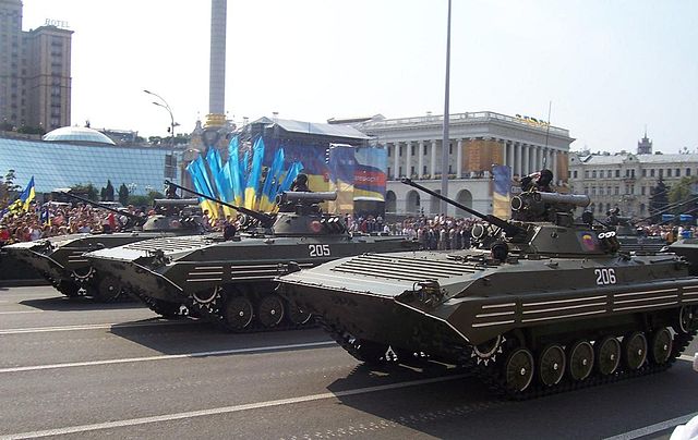 BMP-2 Kiev parade, Ukraine