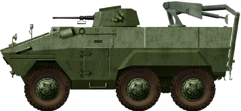 EE-11 Urutu Armored Recovery Vehicle