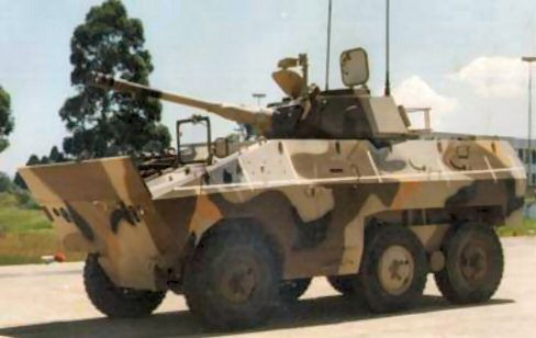Fire support variant in Cypriot service