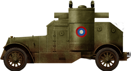 Austin Armoured Car Series II in Russian service.