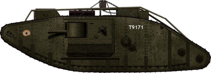 ww1 tanks inside