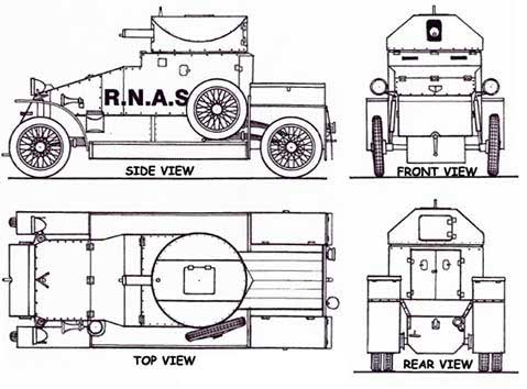 4 view technical drawing