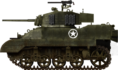 M5A1 partial skirts