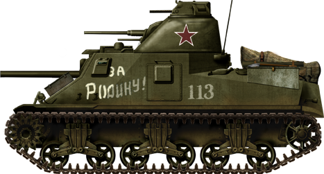 M3A3 Leningrad front 1943