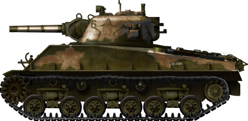 M4A3 105 Sherman Okinawa