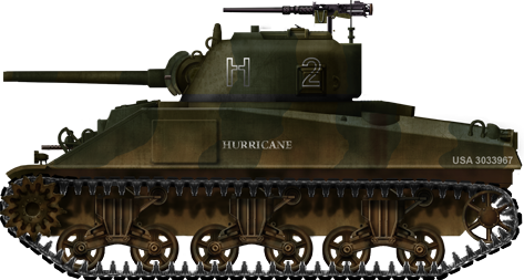 M4 early production, Normandy 44
