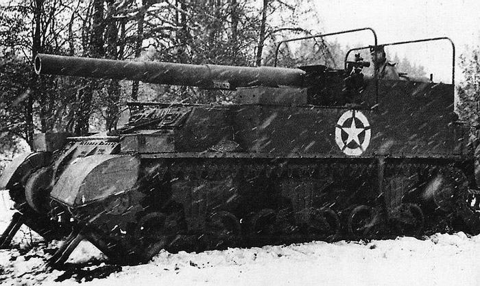 M12 in the winter 1944-45