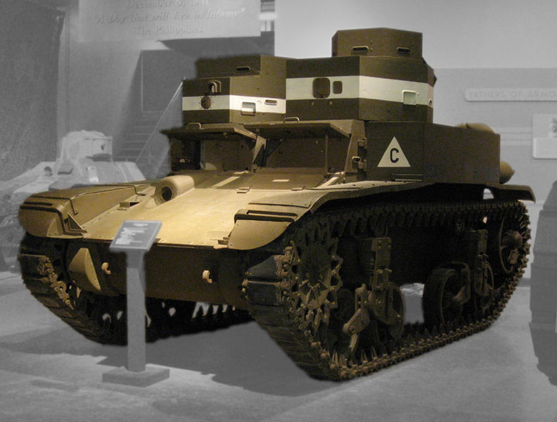 After the M1 Combat Car, the M2 was the first model available in numbers when the war began in 1939.