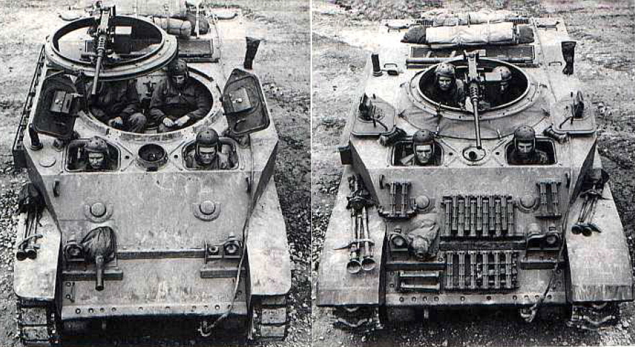 T8/T8E1 light recce tanks