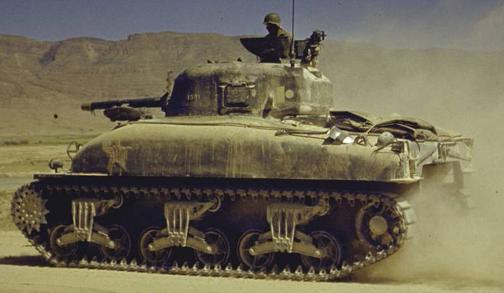 M4A1 battle of Keren, Tunisia