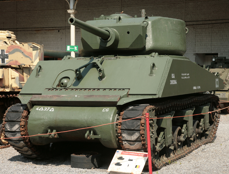 1944 M4 Sherman Tank w/ Deep Wading Gear - U.S. Army World War II Normandy  64) 2