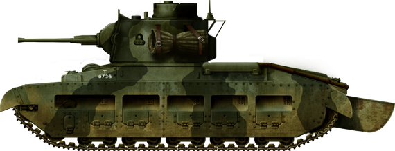 Matilda III and IV CS Close Support Lend-Lease Soviet Army WW2 Tank in  Russia