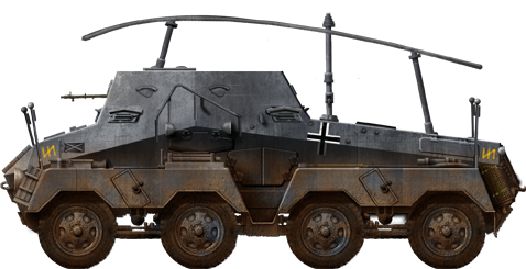 Sd.Kfz.263, 2nd Division 