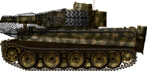 Tiger Asf.E at Kursk