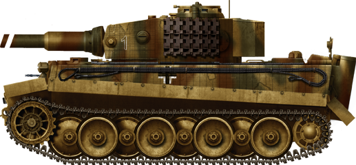 Tiger Ausf.E with Verladekette