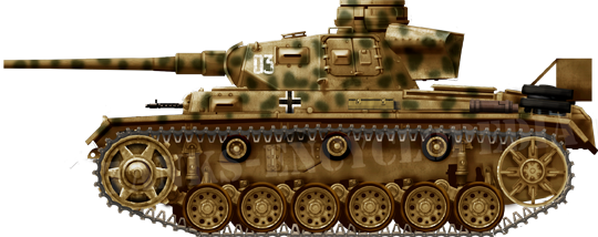 Late Panzer III Ausf.J, Sicily, 1943