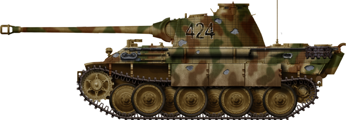 Barkmann's Panther Ausf.A, Barkmann's corner