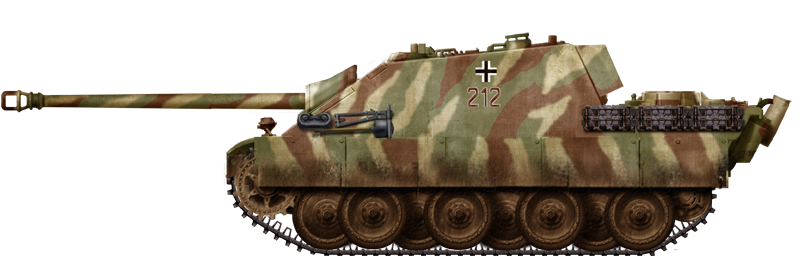 Jagdpanther in the Ruhr pocket