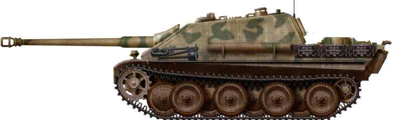 Another Jagdpanther of the SpzAbt 654 Fr 1944