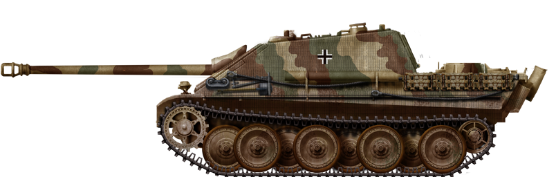 Jagdpanther, 19th SS Panzerdivision
