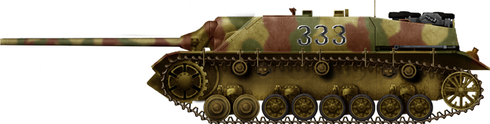 Late type Jagdpanzer IV/70(V), 13th Panzer Division, Hungary