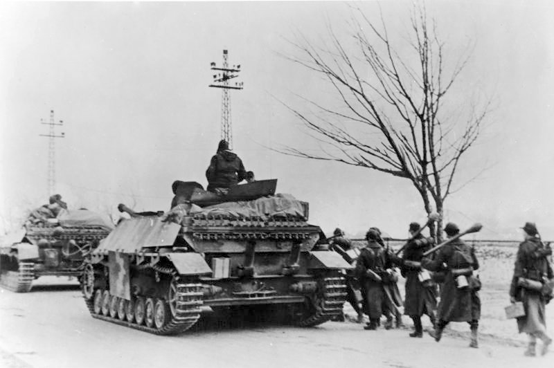 Panzergrenadiers in Hungary, 1944