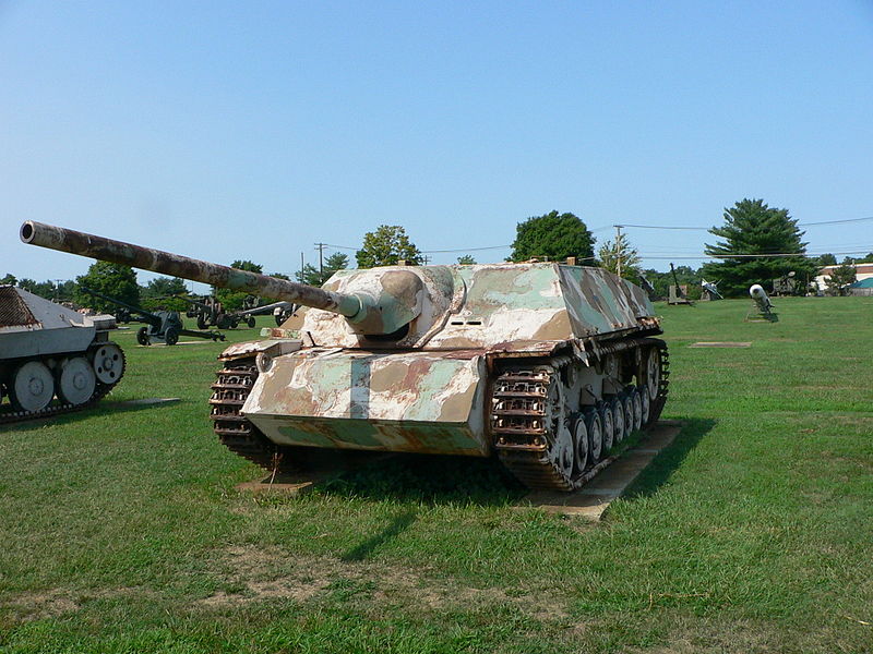 Jagdpanzer IV/70 at the US Army Ordnance museum