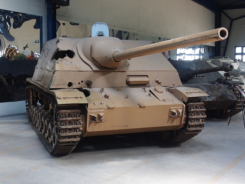 Panzerjager-IV/70(A) built by Alkett at the Saumur Museum