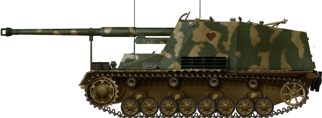 Nashorn from sPzJagAbt 88.